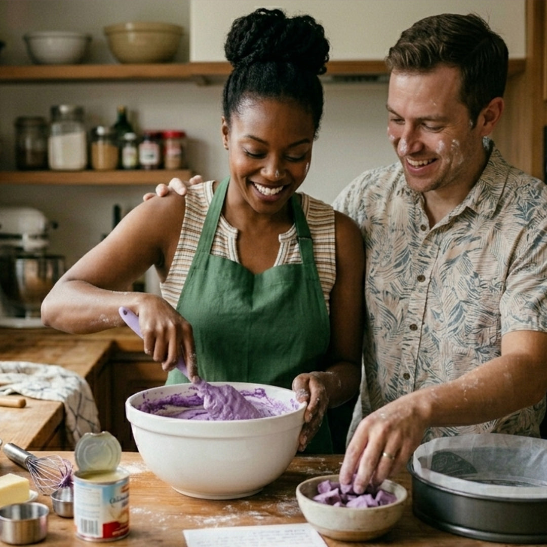 Matchaeco Ube Powder 1kg Barista Pouch