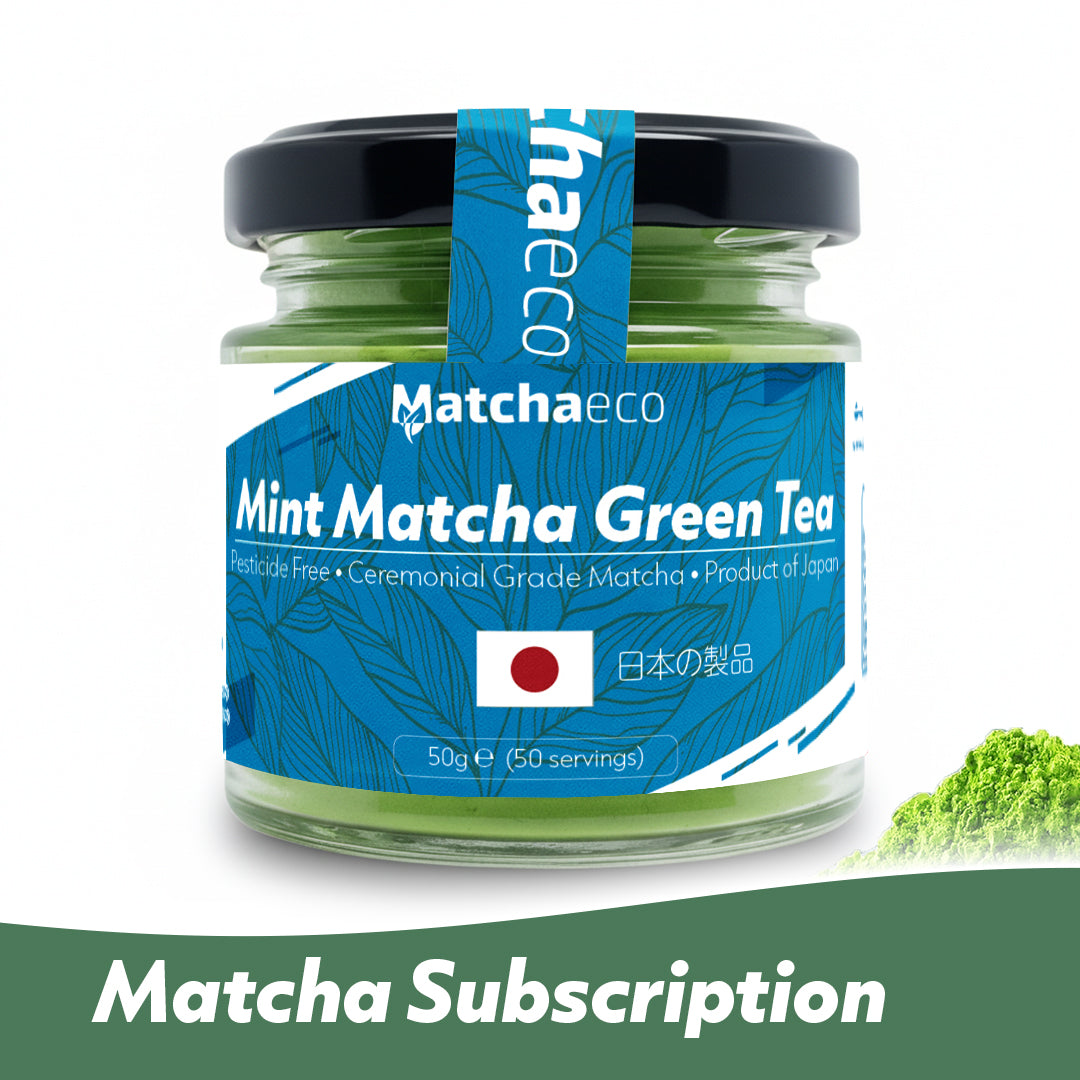Matchaeco Mint Matcha subscription