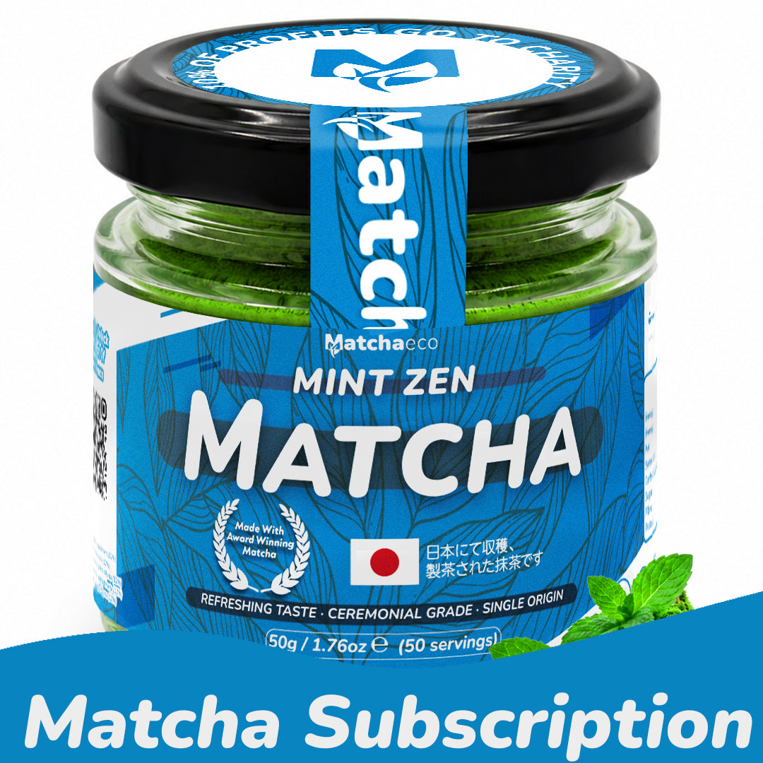 Matchaeco Mint Matcha subscription
