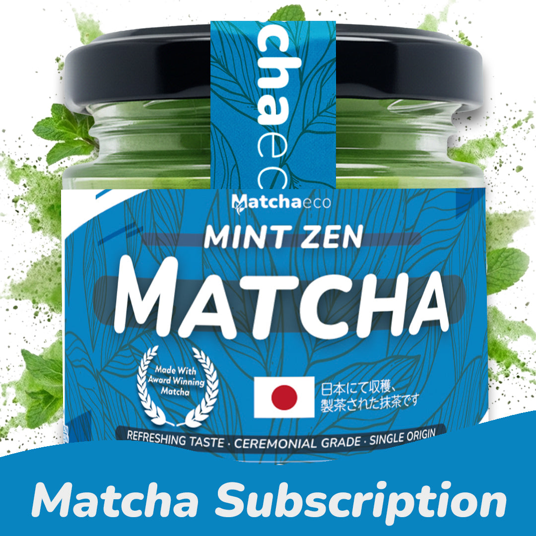 Matchaeco Mint Matcha subscription