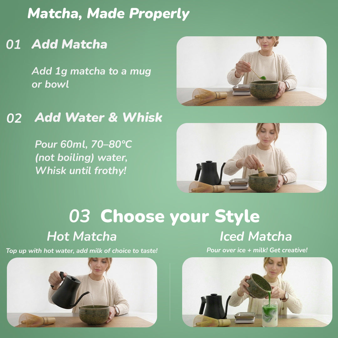 matchaeco how to make a matcha