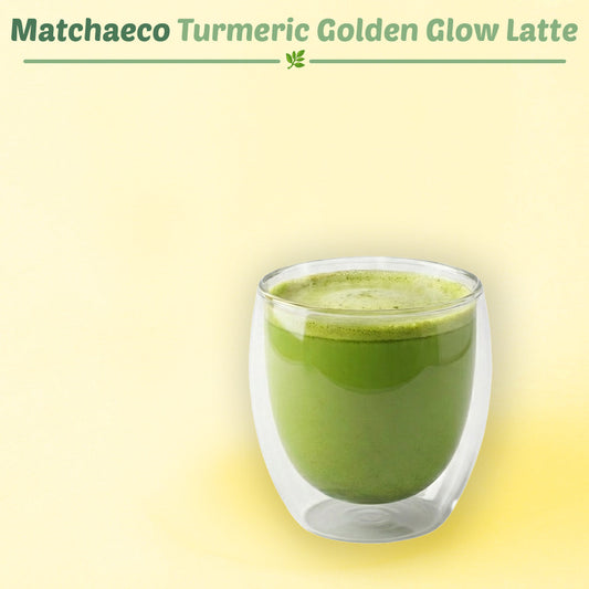 🌟💛 Turmeric Golden Glow Matcha Latte