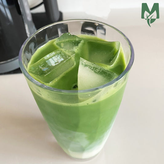 Matchaeco Iced matcha latte