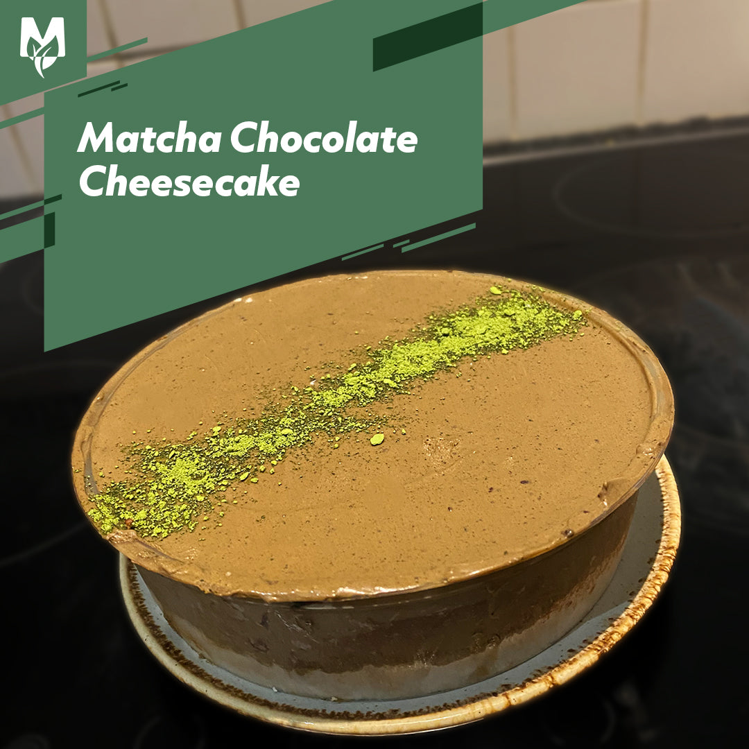 Matchaeco | Matcha Chocolate Cheesecake