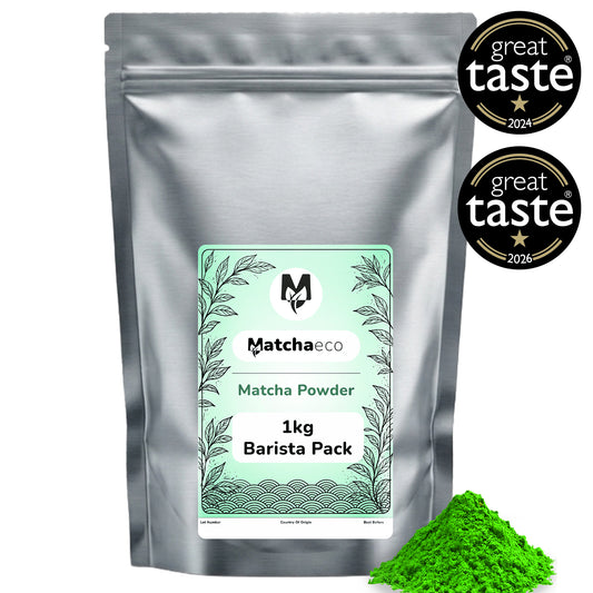 Ceremonial Matcha Green Tea Powder 1kg Barista Pouch