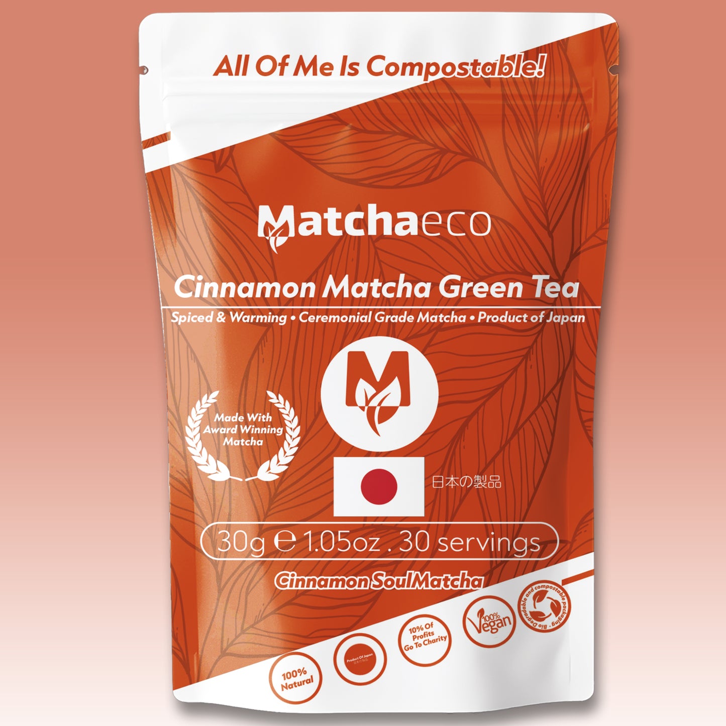 Matchaeco Mix ’n’ Matcha | 5-Flavour Matcha Tasting Bundle | 5 x 30g Compostable Pouch