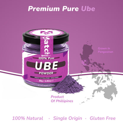 Matchaeco Ube Powder 1kg Barista Pouch