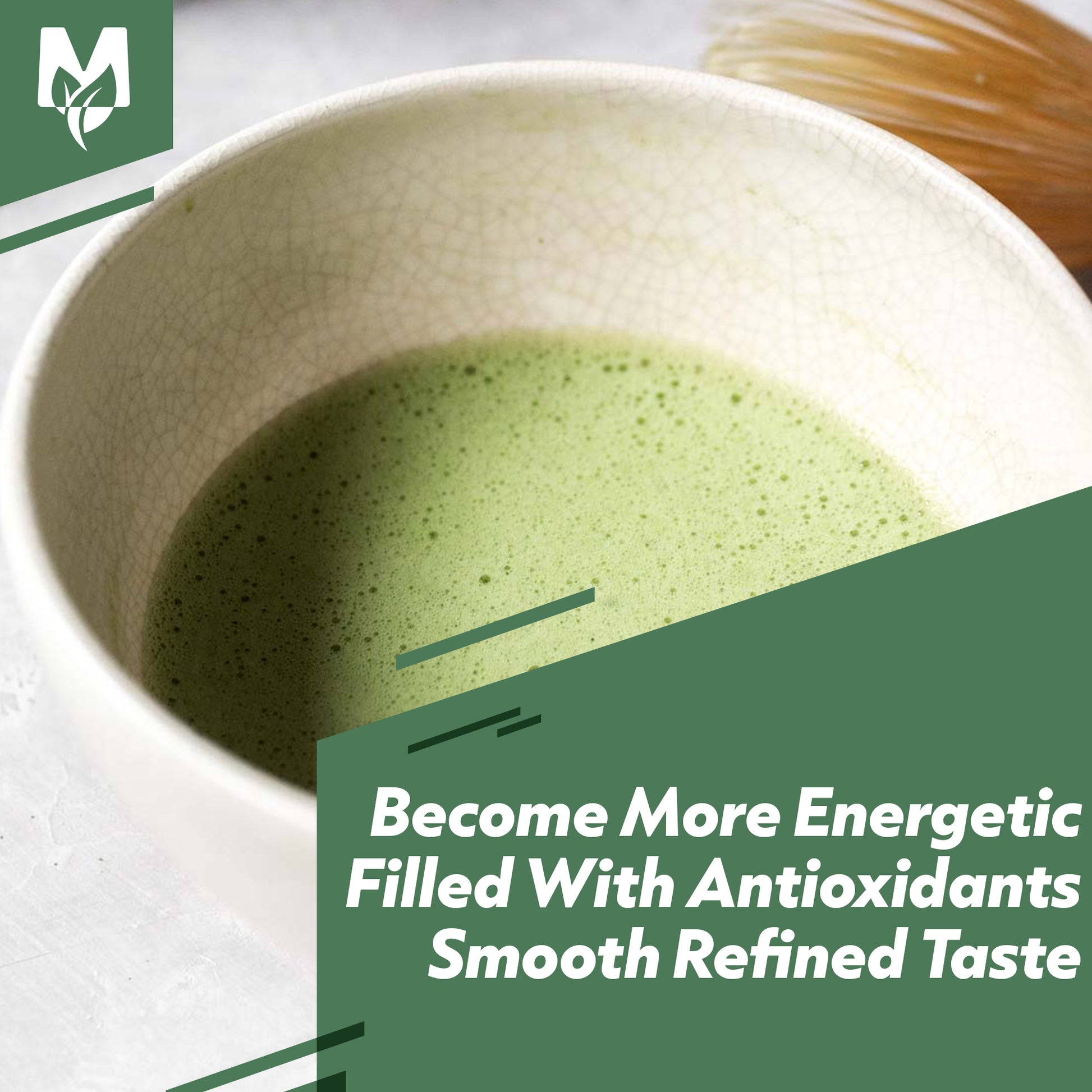 Matchaeco Matcha green tea powder supertea 50g jar of ceremonial grade matcha