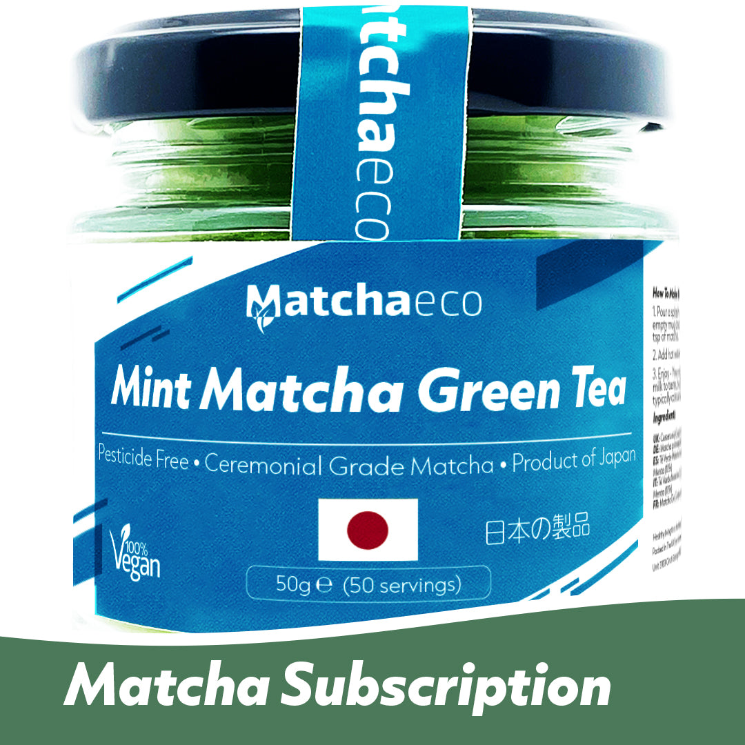 Matchaeco Mint Matcha subscription