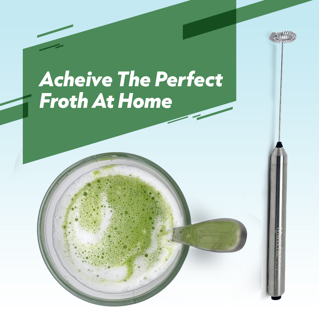 achieve the perfect froth with matchaeco