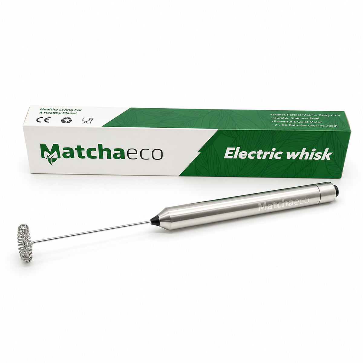 Electric Matcha Whisk – Handheld Milk Frother – Matchaeco