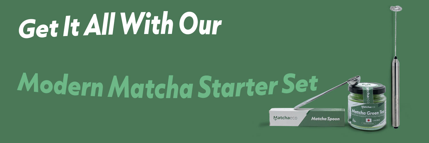 Get it all with modern matcha matcha starter set