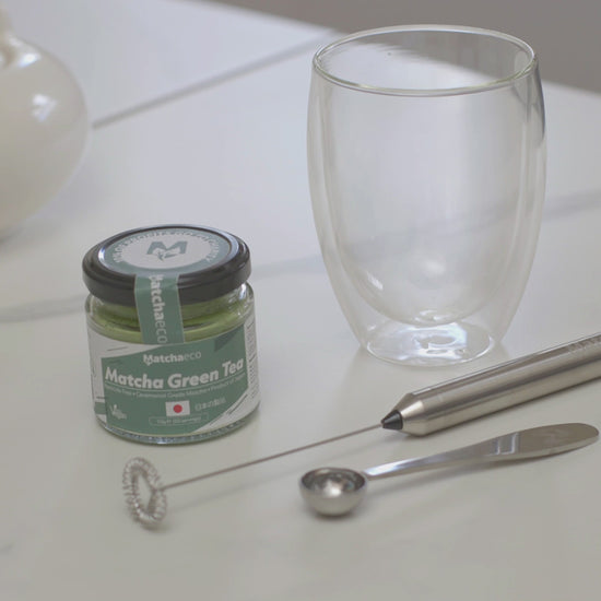 matchaeco modern matcha set making matcha